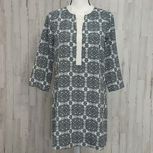 J. Crew Gray Long Sleeve Dress